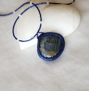 Labradorite (Blue) Holistic Knoxville for banishing fears and insecurities
