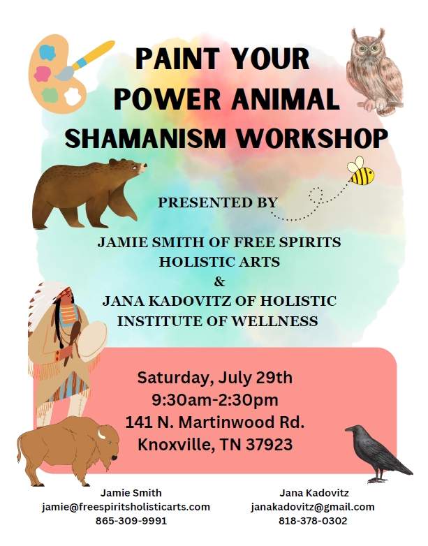 Paint Your Power Animal Shamanism Workshop 